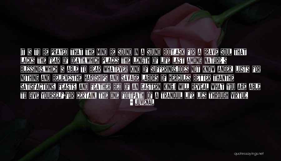 Death Blessings Quotes By Juvenal Death Blessings Quotes By Juvenal