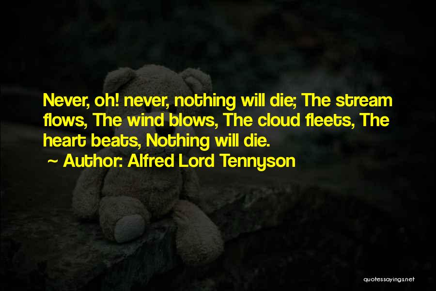 Death Blow Quotes By Alfred Lord Tennyson