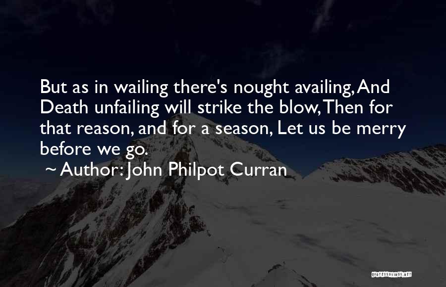 Death Blow Quotes By John Philpot Curran