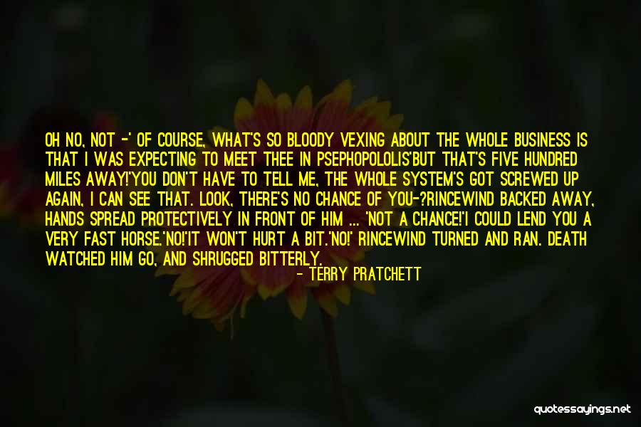 Death But Fast Quotes By Terry Pratchett Death But Fast Quotes By Terry Pratchett