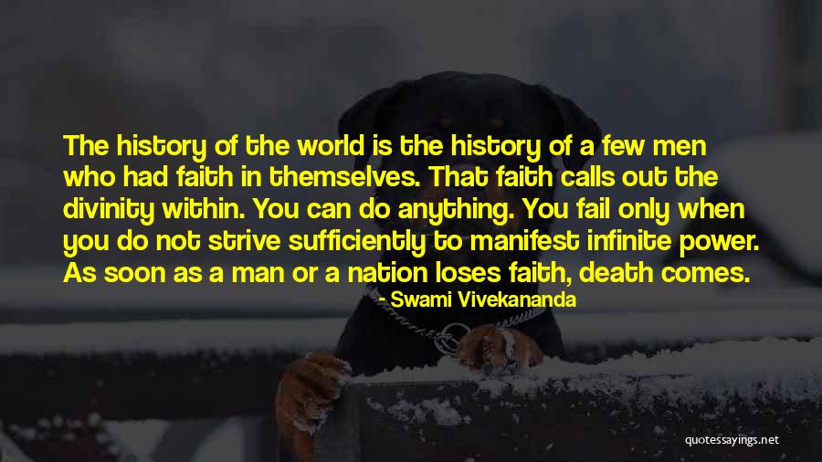 Death Comes Quotes By Swami Vivekananda