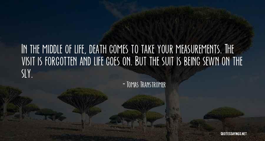 Death Comes Quotes By Tomas Transtromer Death Comes Quotes By Tomas Transtromer