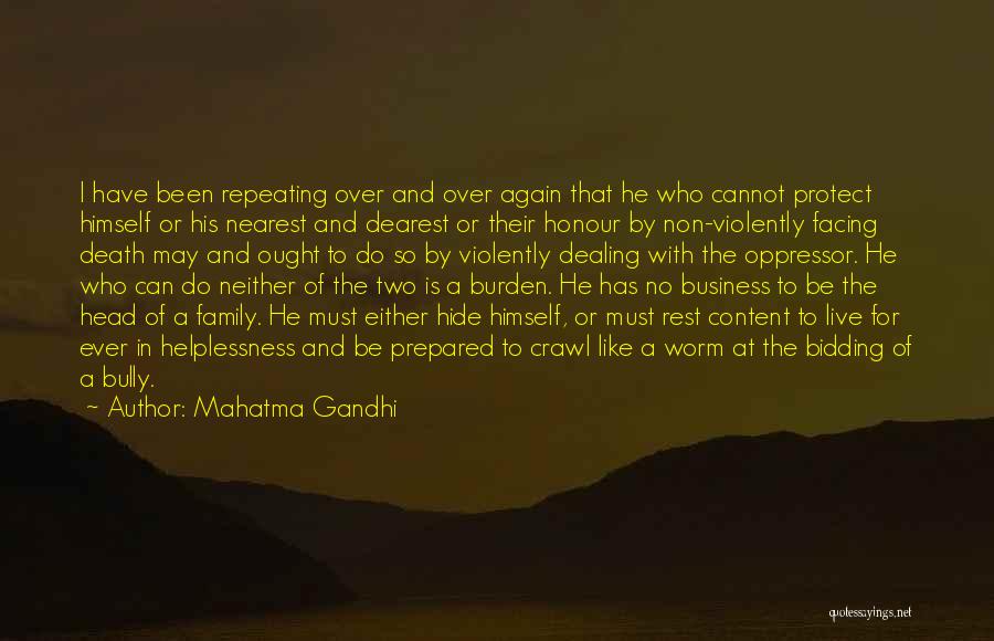 Death Dealing Quotes By Mahatma Gandhi