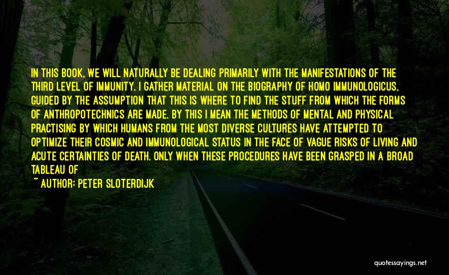 Death Dealing Quotes By Peter Sloterdijk