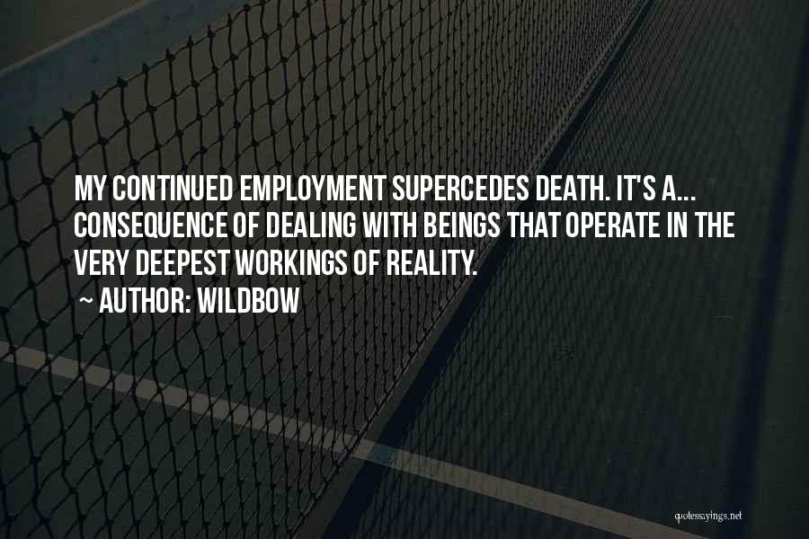 Death Dealing Quotes By Wildbow