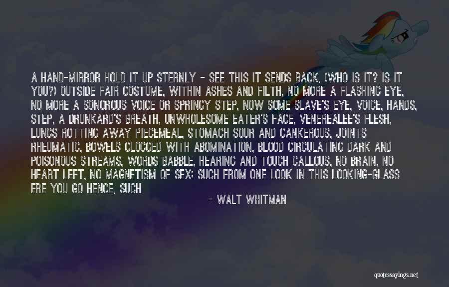 Death Eater Quotes By Walt Whitman