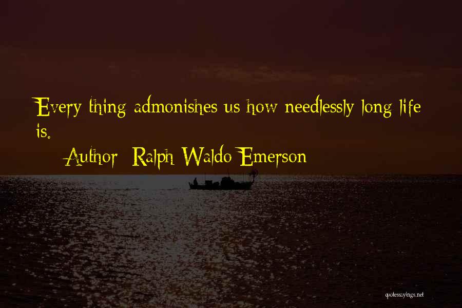 Death Emerson Quotes By Ralph Waldo Emerson