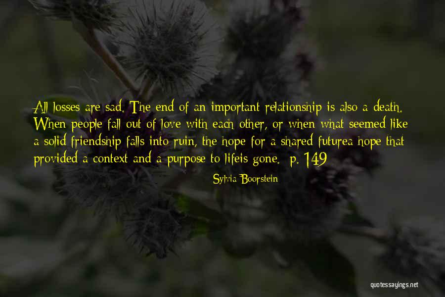 Death End Of Life Quotes By Sylvia Boorstein