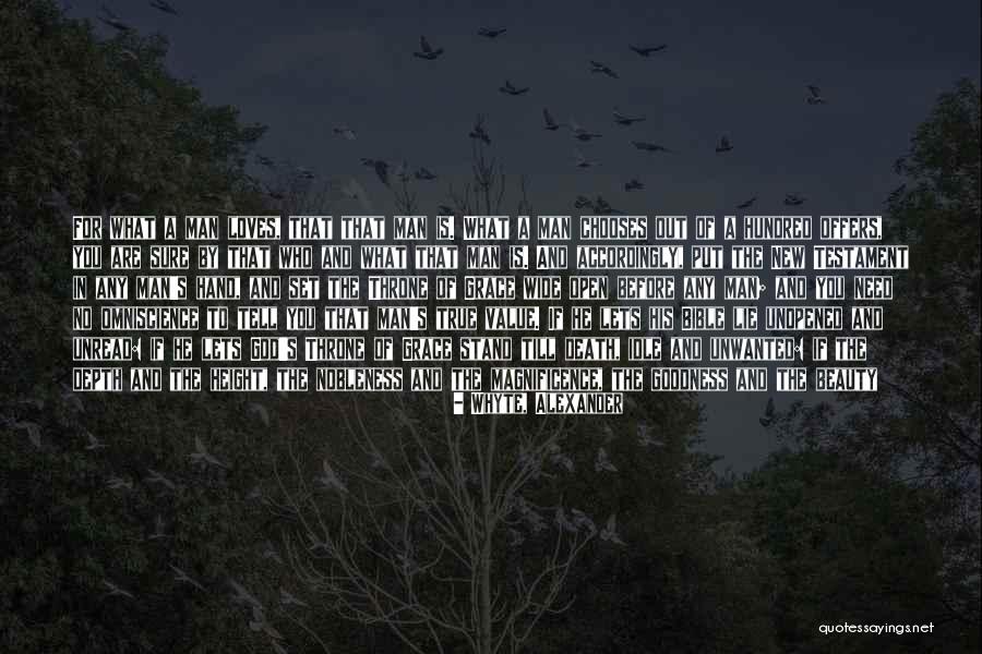 Death From Bible Quotes By Whyte, Alexander Death From Bible Quotes By Whyte, Alexander