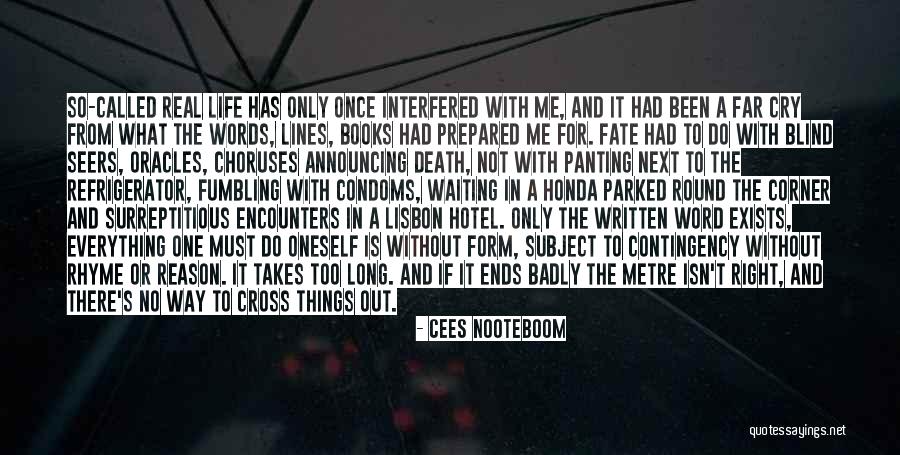 Death From Books Quotes By Cees Nooteboom