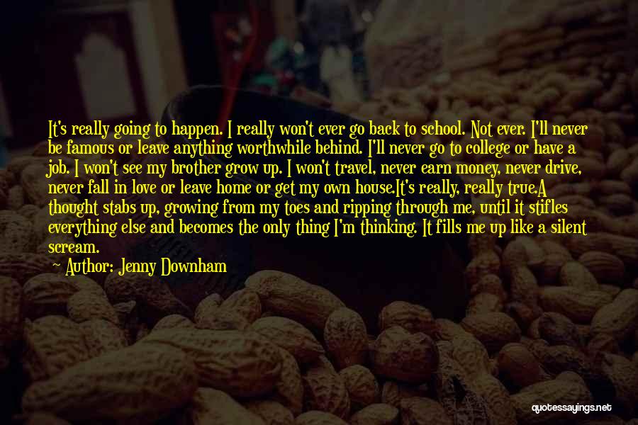 Death From Cancer Quotes By Jenny Downham