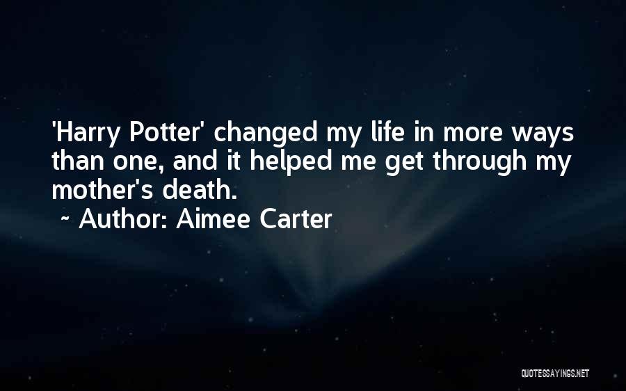 Death From Harry Potter Quotes By Aimee Carter