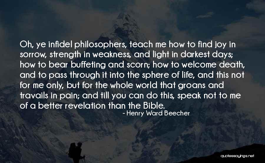 Death From Philosophers Quotes By Henry Ward Beecher Death From Philosophers Quotes By Henry Ward Beecher