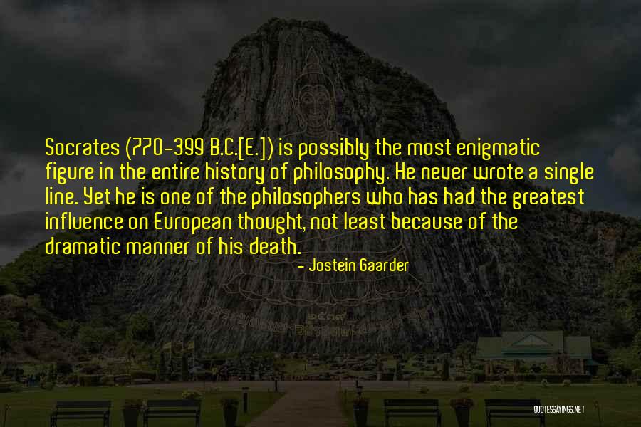 Death From Philosophers Quotes By Jostein Gaarder Death From Philosophers Quotes By Jostein Gaarder