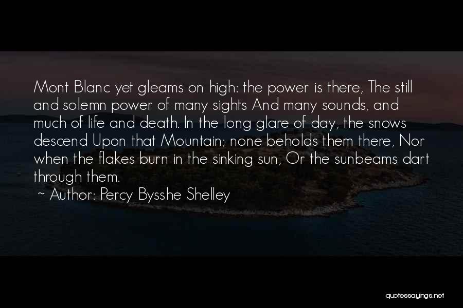 Death Glare Quotes By Percy Bysshe Shelley