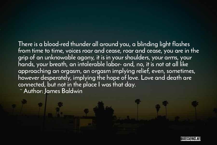 Death Grip Quotes By James Baldwin