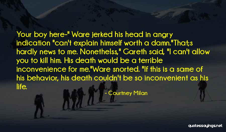 Death Head Quotes By Courtney Milan