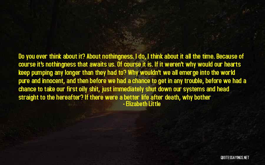 Death Head Quotes By Elizabeth Little