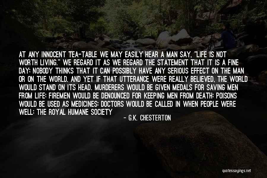 Death Head Quotes By G.K. Chesterton Death Head Quotes By G.K. Chesterton