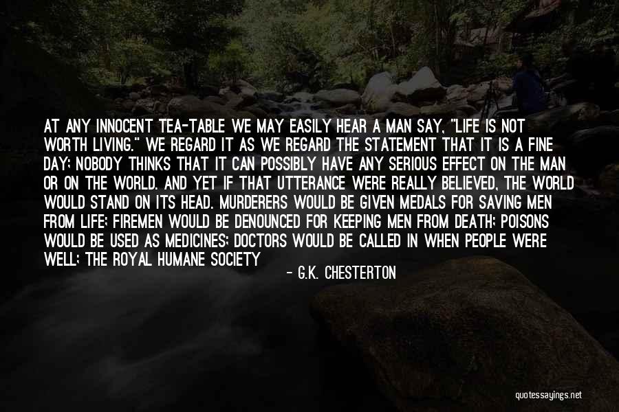 Death Head Quotes By G.K. Chesterton