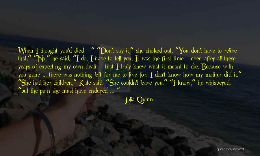 Death Head Quotes By Julia Quinn