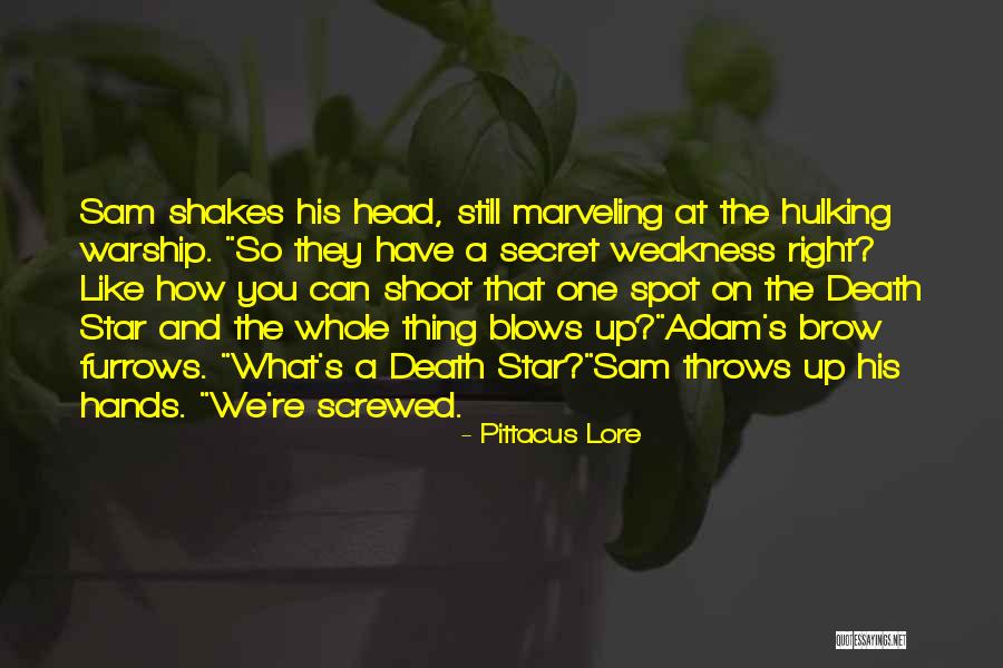 Death Head Quotes By Pittacus Lore