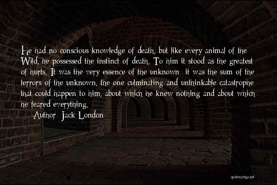 Death Hurts Quotes By Jack London