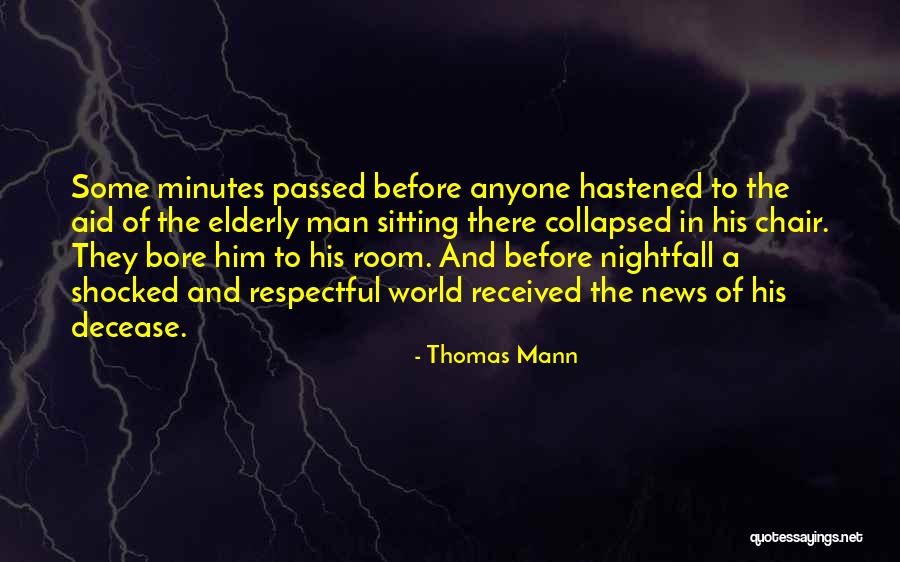 Death In Angelas Ashes Quotes By Thomas Mann Death In Angelas Ashes Quotes By Thomas Mann