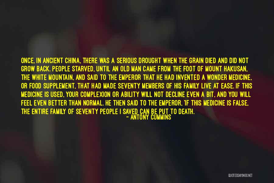 Death In Family Quotes By Antony Cummins Death In Family Quotes By Antony Cummins