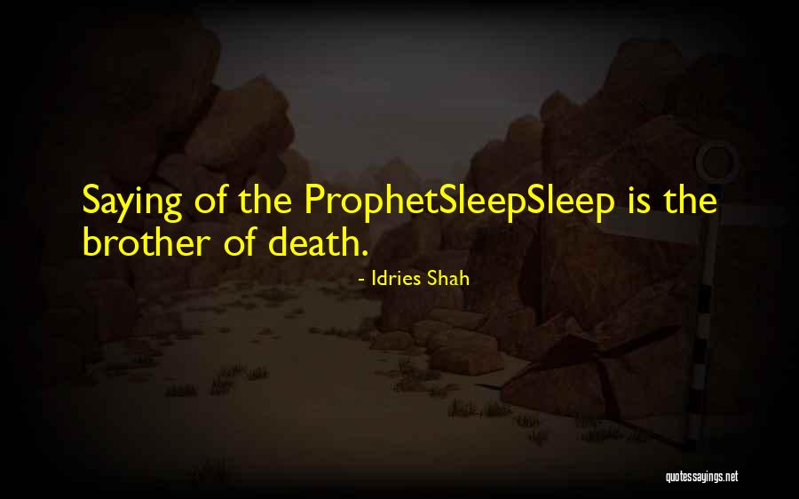 Death In Islam Quotes By Idries Shah