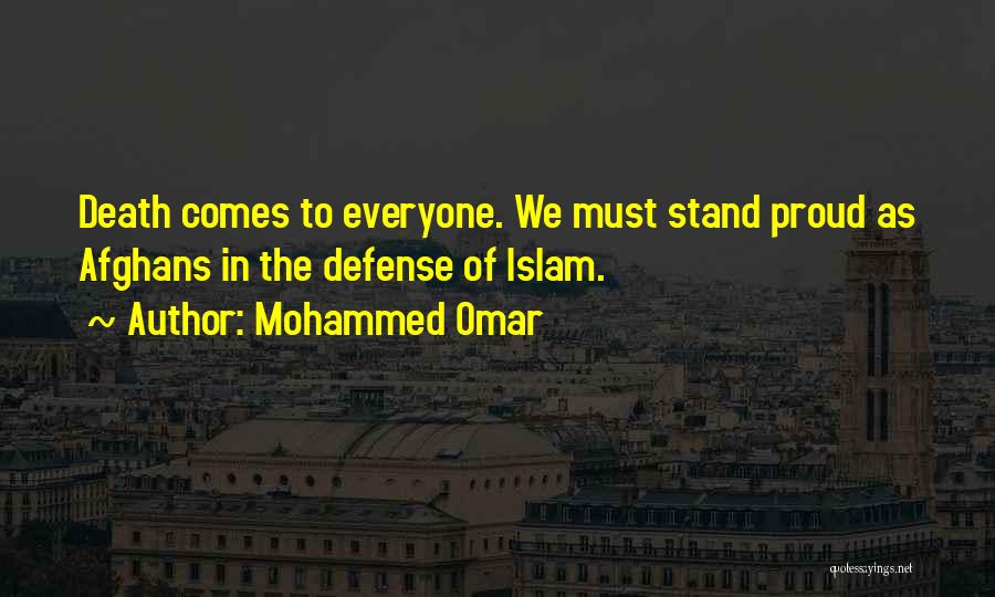 Death In Islam Quotes By Mohammed Omar