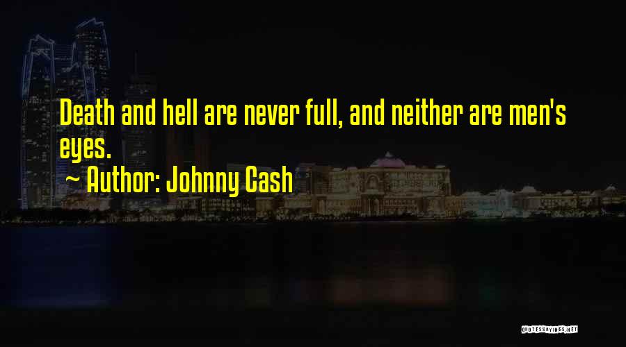 Death In Never Let Me Go Quotes By Johnny Cash