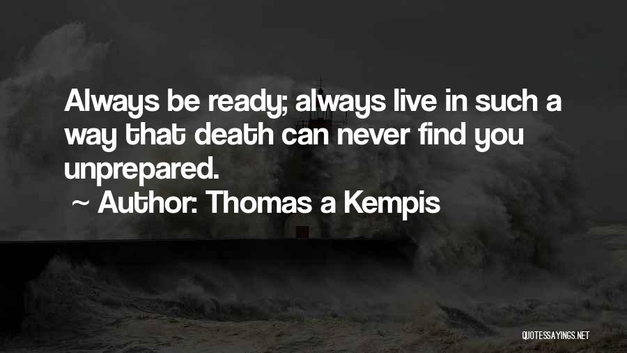 Death In Never Let Me Go Quotes By Thomas A Kempis