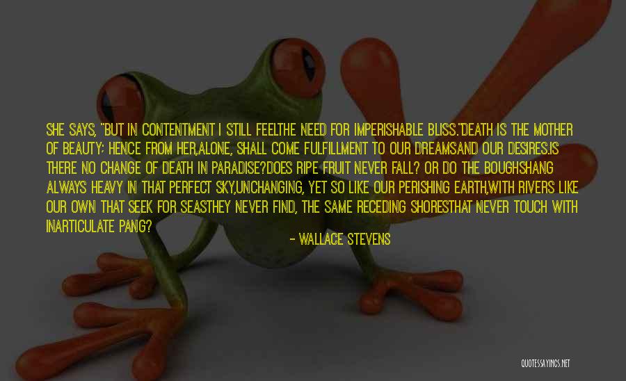 Death In Paradise Quotes By Wallace Stevens Death In Paradise Quotes By Wallace Stevens