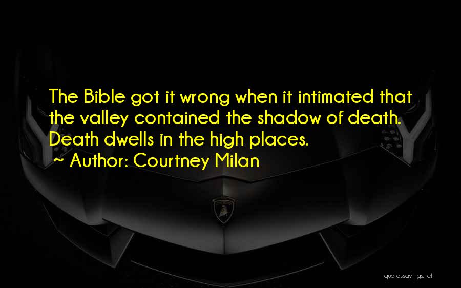 Death In The Bible Quotes By Courtney Milan
