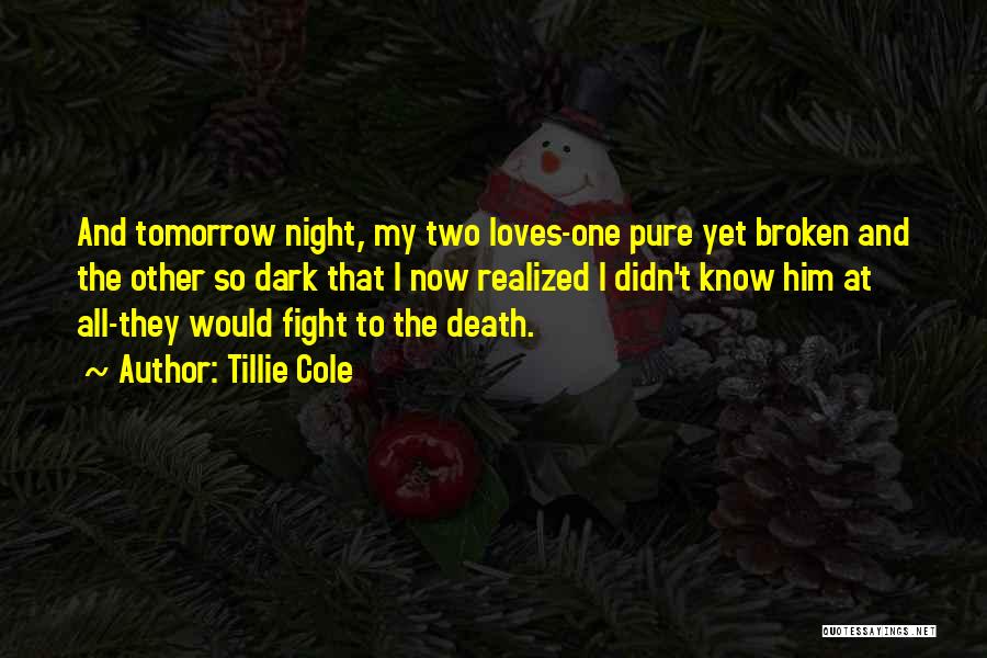 Death In The Book Night Quotes By Tillie Cole