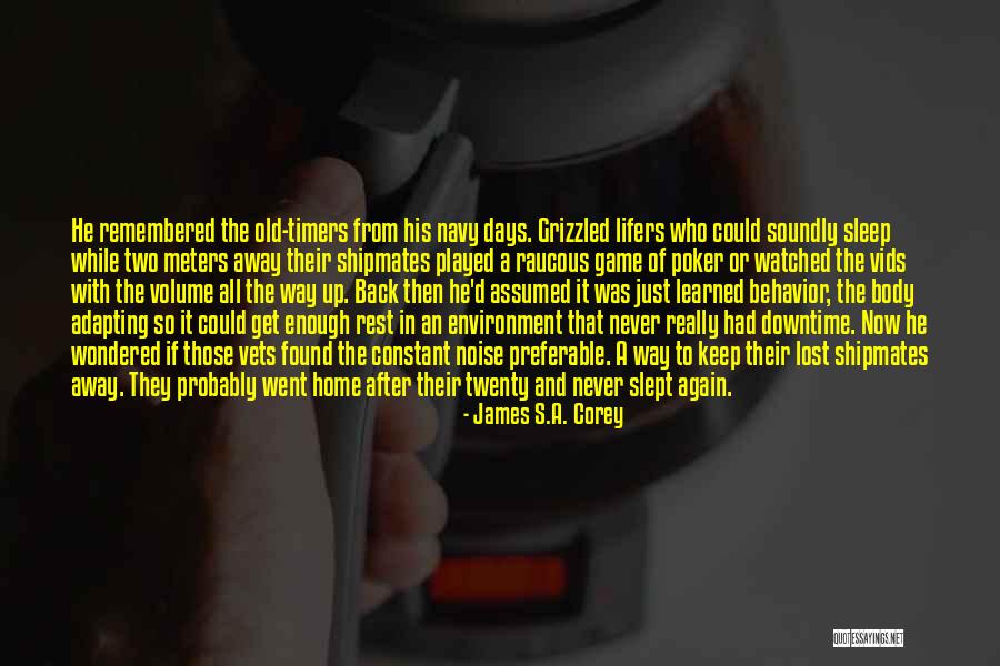 Death In The Military Quotes By James S.A. Corey Death In The Military Quotes By James S.A. Corey