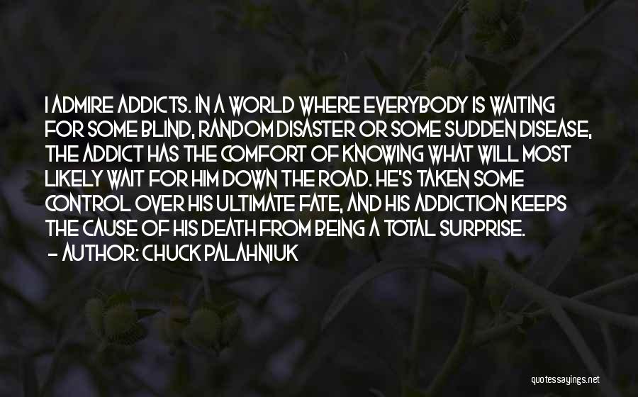 Death In The Road Quotes By Chuck Palahniuk