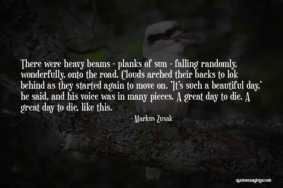 Death In The Road Quotes By Markus Zusak