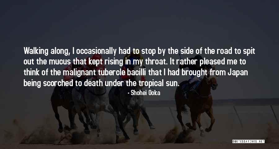 Death In The Road Quotes By Shohei Ooka Death In The Road Quotes By Shohei Ooka