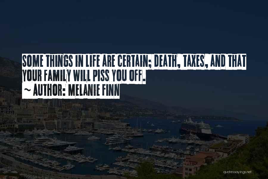 Death In Your Family Quotes By Melanie Finn