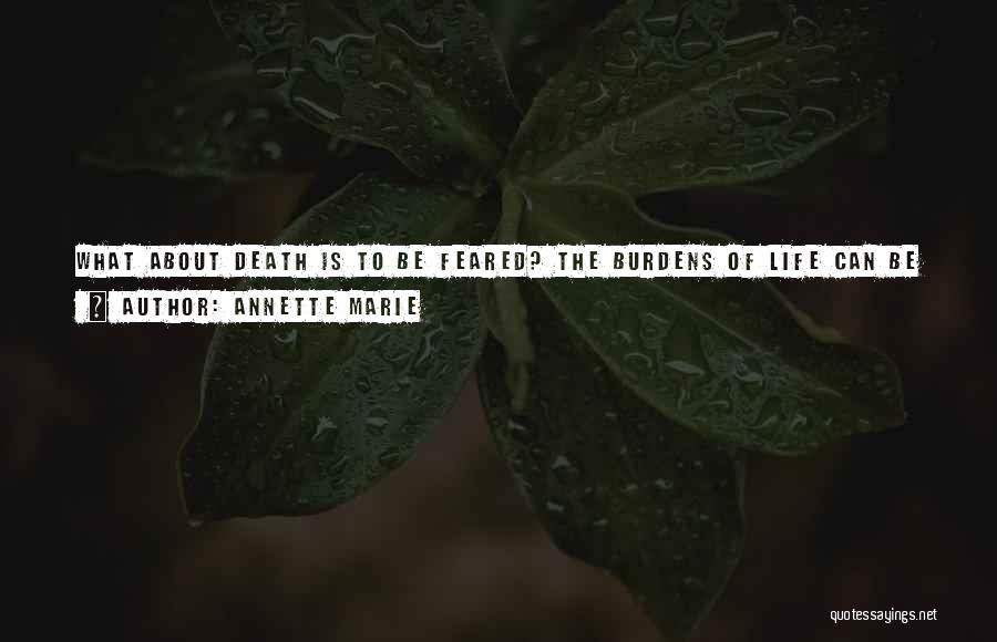 Death Is Final Quotes By Annette Marie