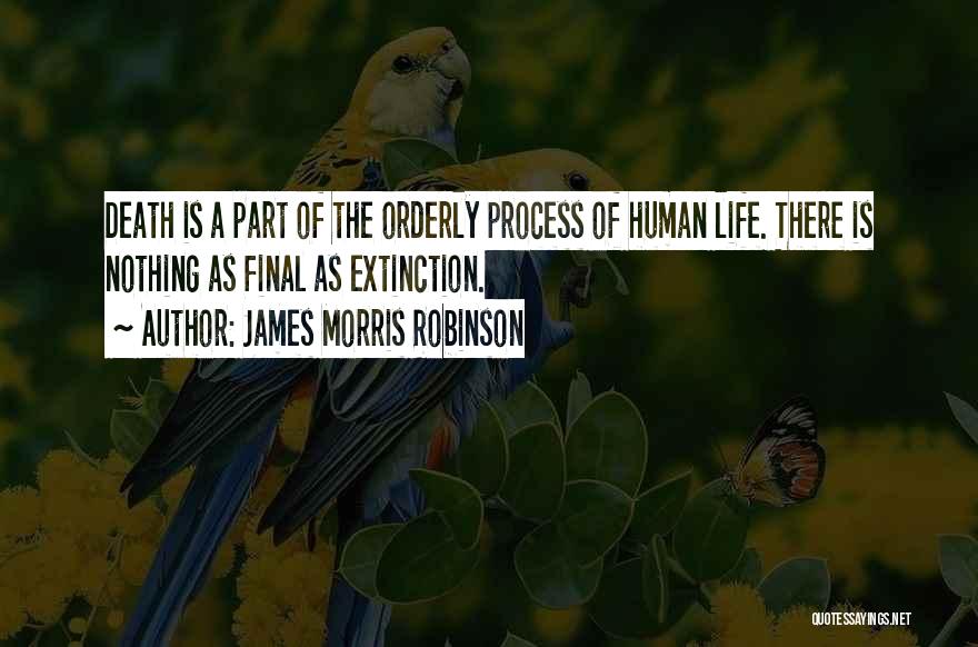 Death Is Final Quotes By James Morris Robinson