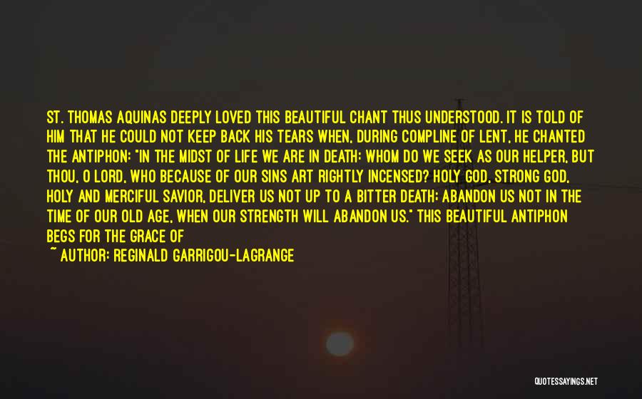 Death Is Final Quotes By Reginald Garrigou-Lagrange