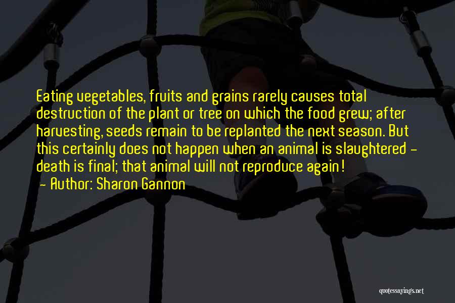 Death Is Final Quotes By Sharon Gannon