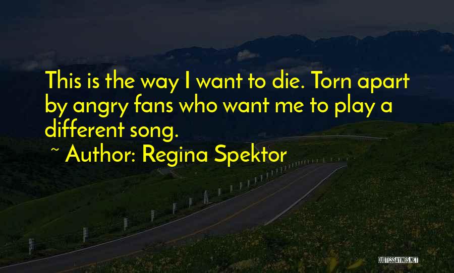 Death Is Funny Quotes By Regina Spektor