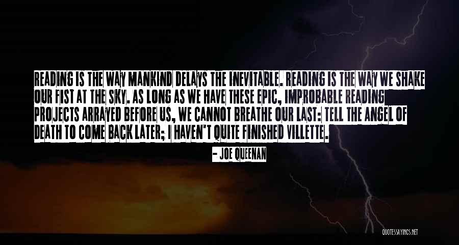 Death Is Inevitable Quotes By Joe Queenan