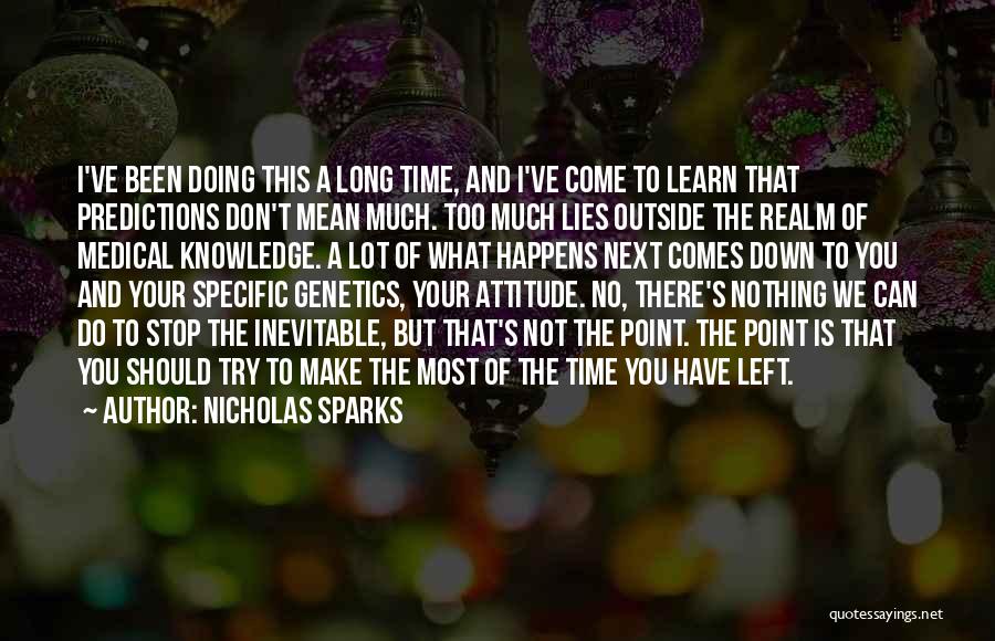 Death Is Inevitable Quotes By Nicholas Sparks