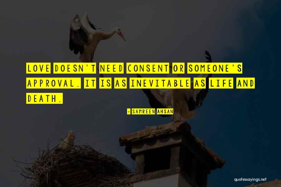 Death Is Inevitable Quotes By Samreen Ahsan Death Is Inevitable Quotes By Samreen Ahsan