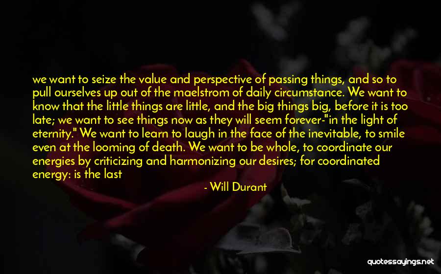 Death Is Inevitable Quotes By Will Durant